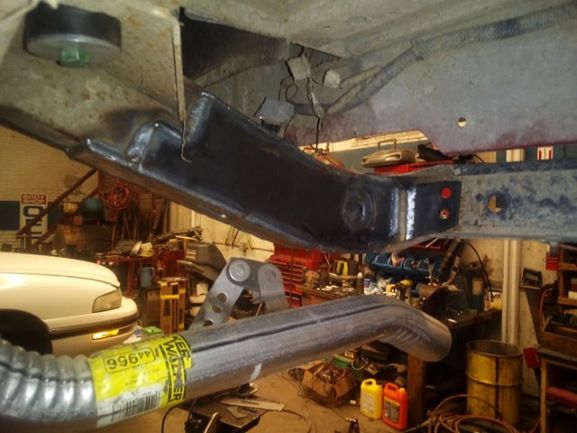 Jeep Wrangler YJ Rear Frame Rust Repair P0399 | Store | Taboo Customs