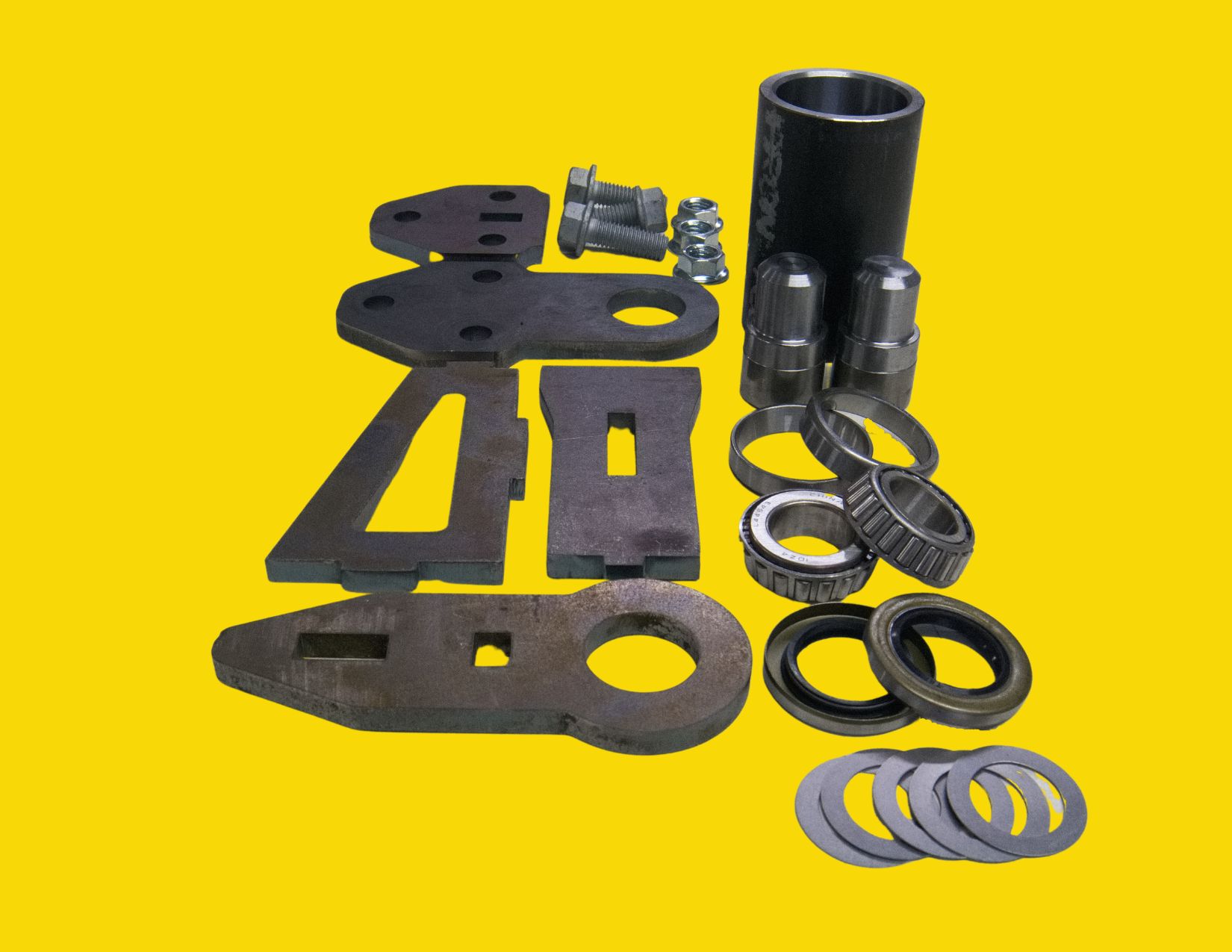 Hub and Spindle Kit-Top Mount- Double Shear