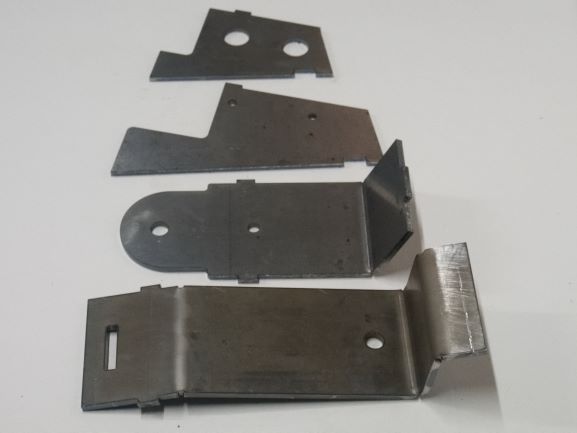 Kojem Rear Trail Arm + Skid Plate Center Frame Rust Repair For Jeep Wrangler Tj 1997 2002