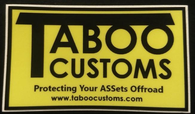 Taboo Customs Sticker