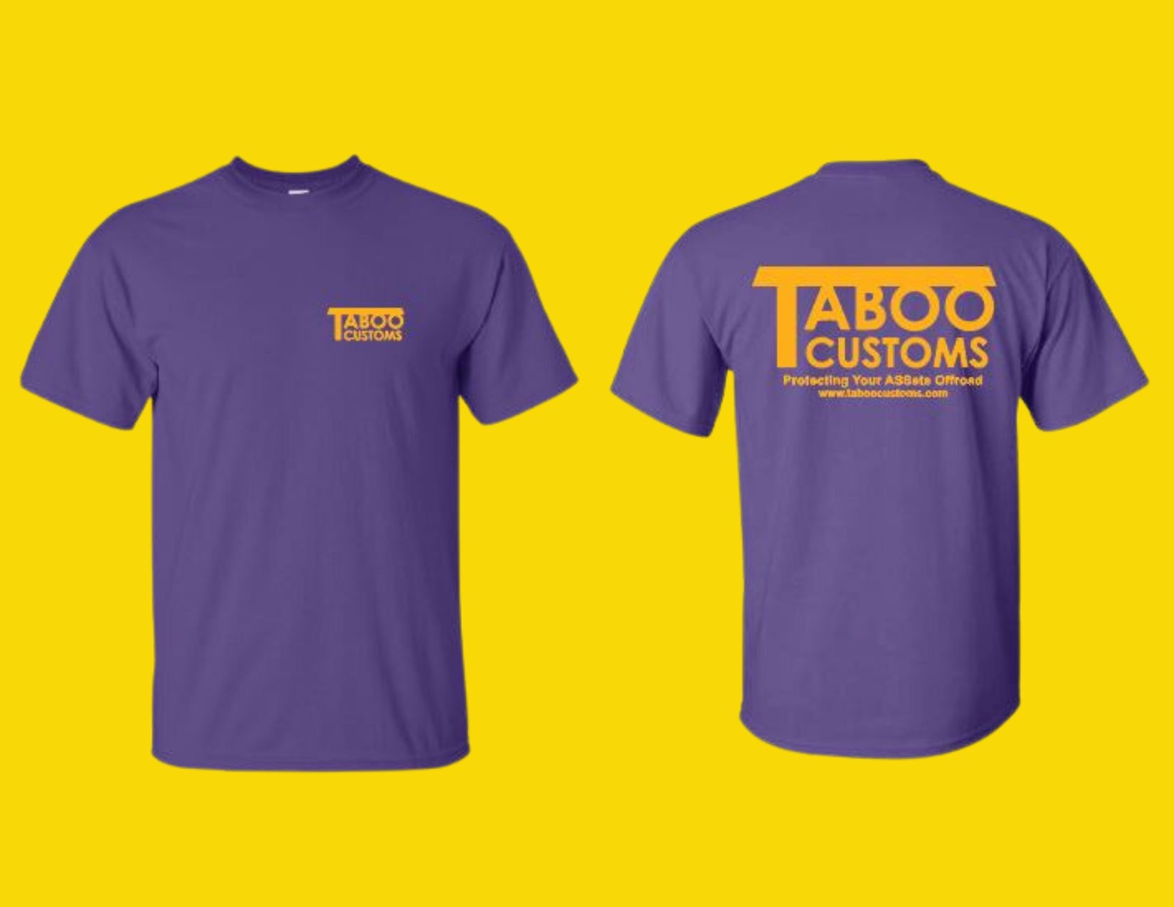 Taboo Customs Purple X-Large Shirt